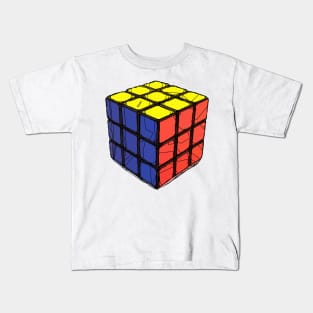 Rubics Cube Kids T-Shirt